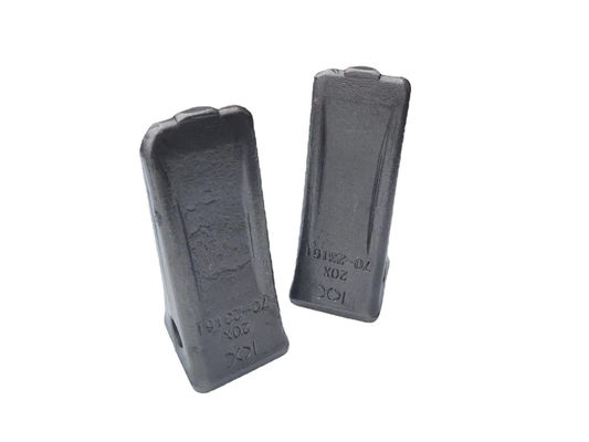 Pièces de train d'atterrissage de marché des accessoires de Bucket Shanks PC100 d'excavatrice d'acier de bâti
