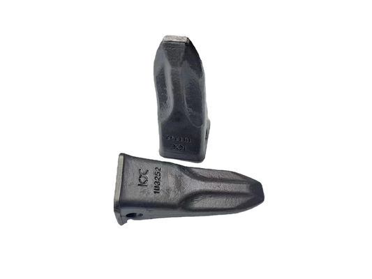 Les dents 1u3252 8e6464 de seau de pelle rétro de JCB de chargeur de roue d'OEM ont adapté aux besoins du client