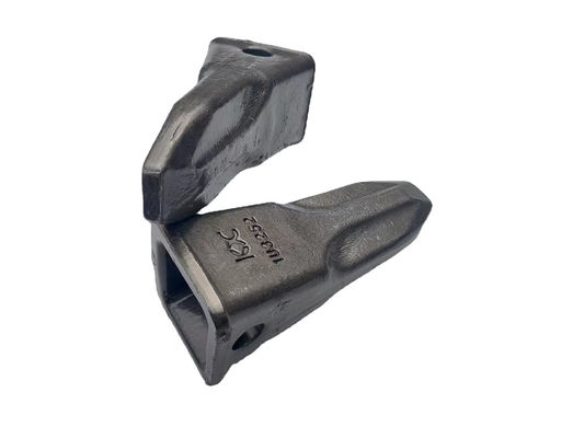 Les dents 1u3252 8e6464 de seau de pelle rétro de JCB de chargeur de roue d'OEM ont adapté aux besoins du client