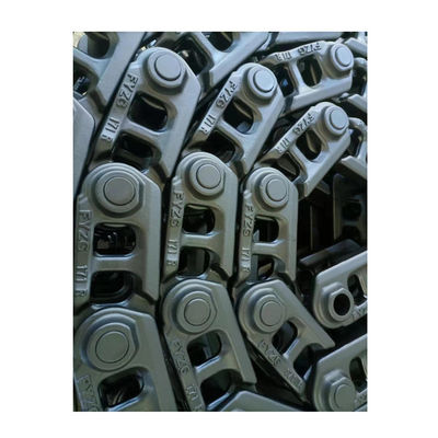 Pièces de train d'atterrissage de chenille de Chain Link SH60 SH100 SH120 d'excavatrice de preuve d'abrasion