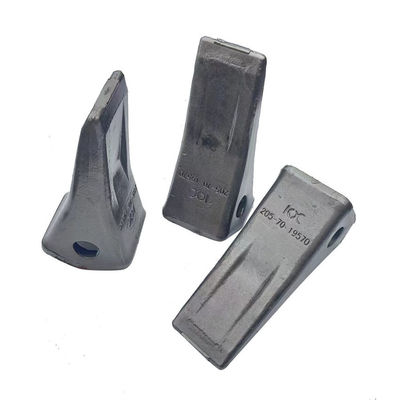 205-19570 les dents résistantes de seau basculent des dents pour l'excavatrice 48-52HRC