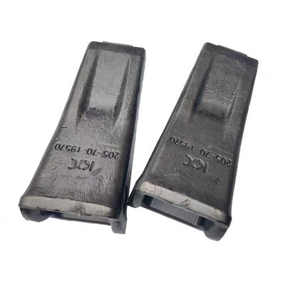 Dureté anticorrosive des dents 47-52HRC de seau de chargeur de pelle rétro