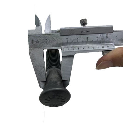 Excavatrice Parts de chenille de boulons et d'écrous de voie de la dureté HRC52-58 antirouille